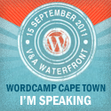 I'm speaking WordCamp Cape Town 2011!